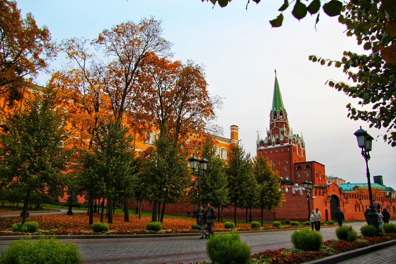 Москва Кремль Александровский сад